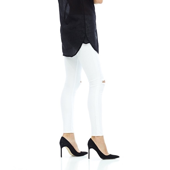 Hudson Nico Mid-Rise Super Skinny Jeans - Picture 3 of 3